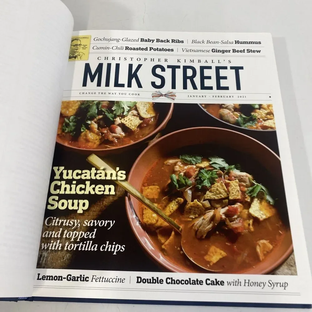 Christopher Kimball Milk Street Cookbook Magazine 2021 Collection Anthology‎ HC